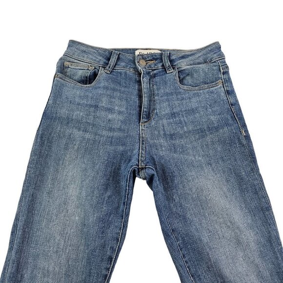 DL 1961 Farrow Instaslim Jeans Cropped Cordell Mid-Rise Jeans - Size 25 ** - Picture 4 of 16
